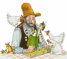 Petterson und Findus – Sven Nordqvist © Staatliche Kunsthalle Karlsruhe